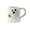 White*3, variant on 14 oz Halloween Ghost Coffee Mug - Cute Ceramic Ghost Pattern Ghostface Mug Coffee Cup Halloween Accessories Birthday Gifts for Kids Adult (white)