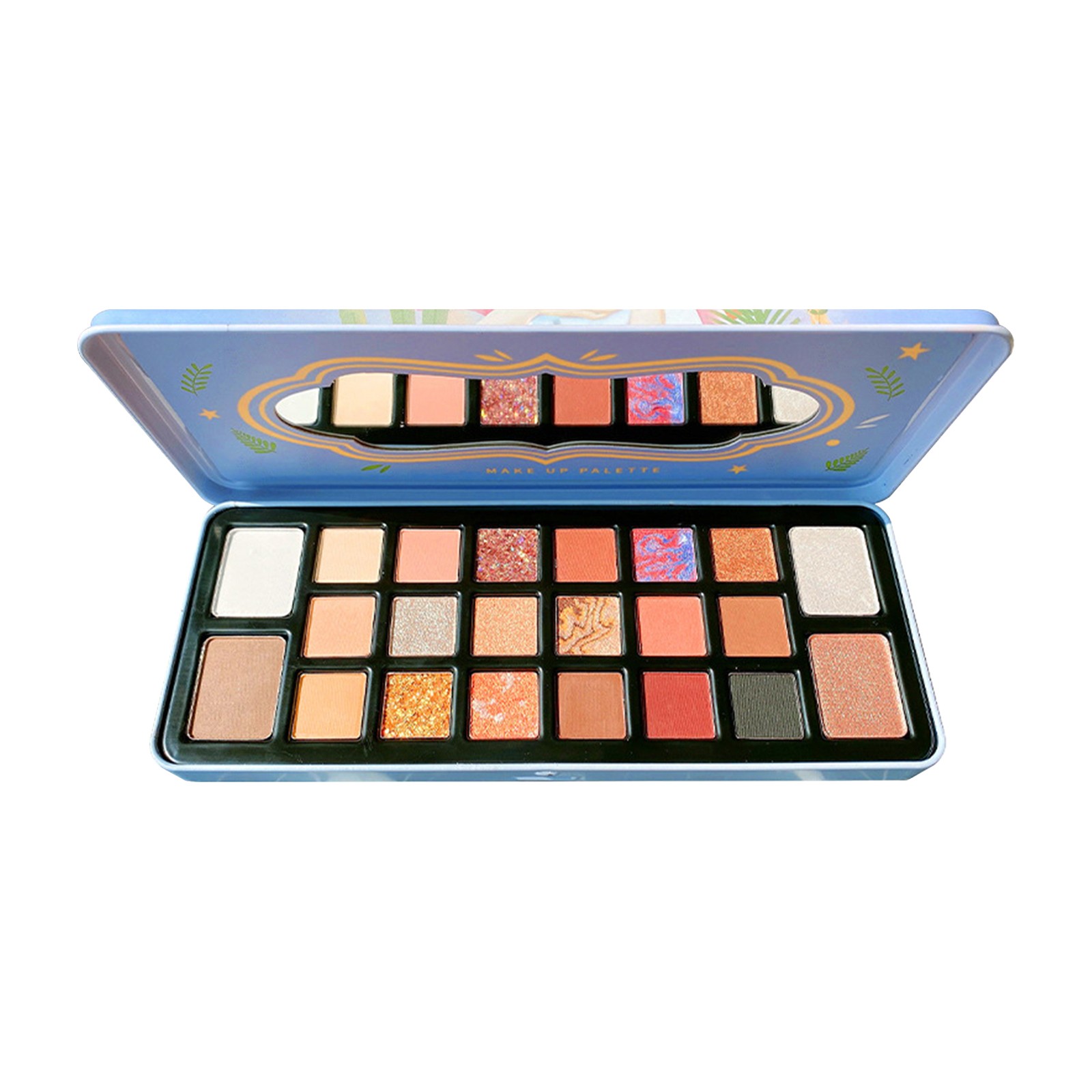 KI8jcuD Highlighter Eyeshadow Pallette 18 Shades Aromatic Eyeshadow