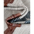 thumbnail image 4 of Jill Zarin Outdoor Collection Area Rug (5' 3" x 8' Oval Red/Blue), 4 of 7