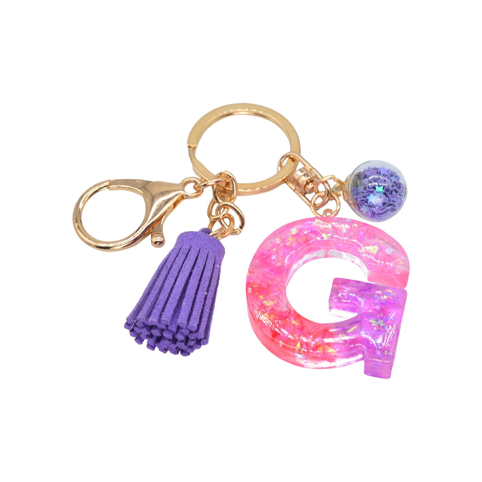 AMAV Fashion Time Love Crystal Key Chain Making Kit, Makes 4 Beautiful Key  Chains with Sparkling Glitter and Crystal that Together Spell LOVEs,  Children Ages 8 and Up 