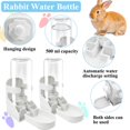 thumbnail image 3 of Dispensador de agua para animales Kathson, 500 ml, sin fugas, para mascotas pequeñas, 3 of 6