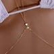 thumbnail image 2 of (Oro) Body Jewelry Chane Bikini Arnés Cinturón para mujeres y niñas, 2 of 5