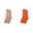 G-Orange 1PCS & Coffee 1PCS, variant on (2-Pack) Rinsvye Slipper Socks for Women Nylon Stocking with Non Slip Lined Garter Leggings for Women Slipper Socks Garner Cap Toe High Waist Tights Garter Tights for Women