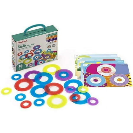 Miniland Translucent Math Color Rings - Translucent