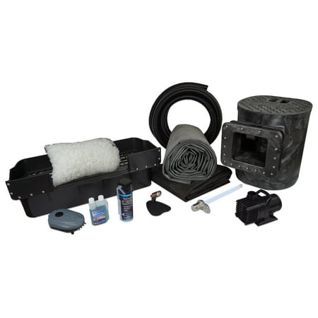 Savio Select 3000 with UV Complete Water Garden and Pond Kit, with 15 x 20 Foot EPDM Rubber