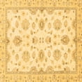 thumbnail image 1 of Ahgly Company Indoor Square Oriental Brown Traditional Area Rugs, 8' Square, 1 of 4