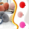 thumbnail image 2 of thinsony Plush Ball Ponytail Holder Headband Hair Rope Scrunchie, 2 of 9