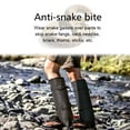 thumbnail image 2 of IC ICLOVER Snake Guard Leg Anti Bite Protection Gaiter Cover Outdoor Hiking Hunting Camping - Black, 2 of 11