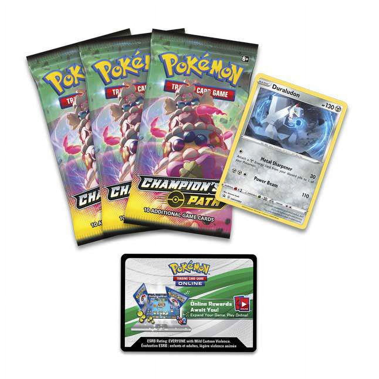 Pokemon Champion's Path Hammerlocke Gym Pin Collection (3 Booster Packs, Promo Card & Pin!)