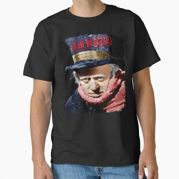 Bah Humbug Funny Scrooge Shirt - Comfortable Fit G7623 Unisex T-Shirt, Up to Size 5XL