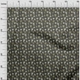 thumbnail image 3 of oneOone Cotton Flex Gray Fabric Cactus Dress Material Fabric Print Fabric By The Yard 40 Inch Wide, 3 of 5