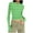 Green, variant on yillto Tight Shirts for Womens Striped Long Sleeve Slim Tee Cropped Tops Crewneck Basic Tshirts Clothes