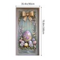 thumbnail image 2 of Cheapark Easter Door Curtain Polyester Large for Party Room Garden Wall Decoration Holiday Background Spring Easter Decor Model FHJML-21, 2 of 6