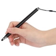 thumbnail image 4 of Lápiz capacitivo de alta sensibilidad portátil universal digital teléfono móvil tableta lápiz táctil negro, 4 of 5