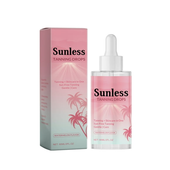 Tanning Booster Serum,Sunless Tanning Drops,Promotes Skin Health and Pigmentation,Enhances Natural Tan, Moisturizes Skin, for All Skin Types (1pcs)