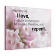 thumbnail image 1 of Scripture Walls I Love Repent Revelation 3:19 Wall Art Christian Home Decor Unframed, 1 of 7