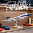 thumbnail image 5 of RC Plane RC Airplane G700 2.4G Remote Control Fixed Wing Passenger Airplane Miniature Model Plane Remote Control EPP Aircraft RTF RC Toy with 2 Batteries, 5 of 14