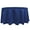 Regal Blue, variant on Ultimate Textile (3 Pack) Satin 96-Inch Round Tablecloth - for Wedding, Special Event or Banquet use, Espresso Brown