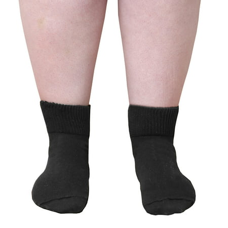 Extra wide ankle socks for women