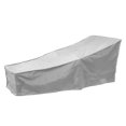 thumbnail image 4 of Funda para sillón de tela Oxford resistente al agua, protectora para tumbonas de patio Plata, 4 of 9
