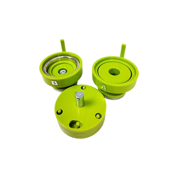 Accesorios de riel deslizante para fabricación de insignias, suministros de piezas de botón portátiles de 25mm/32mm/58mm para máquina de insignias, Sunnimix Molde para hacer botones de insignias