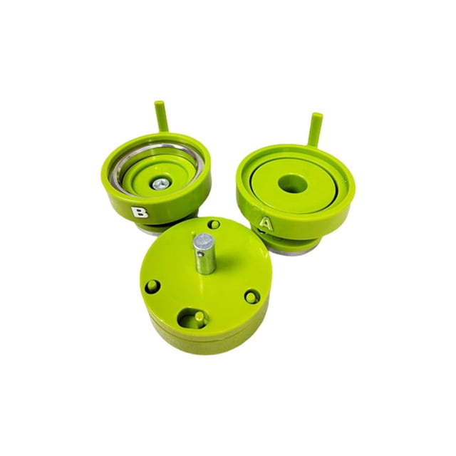 Accesorios de riel deslizante para fabricación de insignias, suministros de piezas de botón portátiles de 25mm/32mm/58mm para máquina de insignias, Sunnimix Molde para hacer botones de insignias
