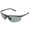 thumbnail image 2 of Anvazise Men's Cool Fashion Police Metal Frame Polarized Sunglasses Driving Glasses Grey, 2 of 13