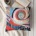 thumbnail image 3 of YINGXI Pillow Covers Watercolor Flowers Abstract Art and Decorative Cushion Covers for Sofa Couch 20x20in, 3 of 5