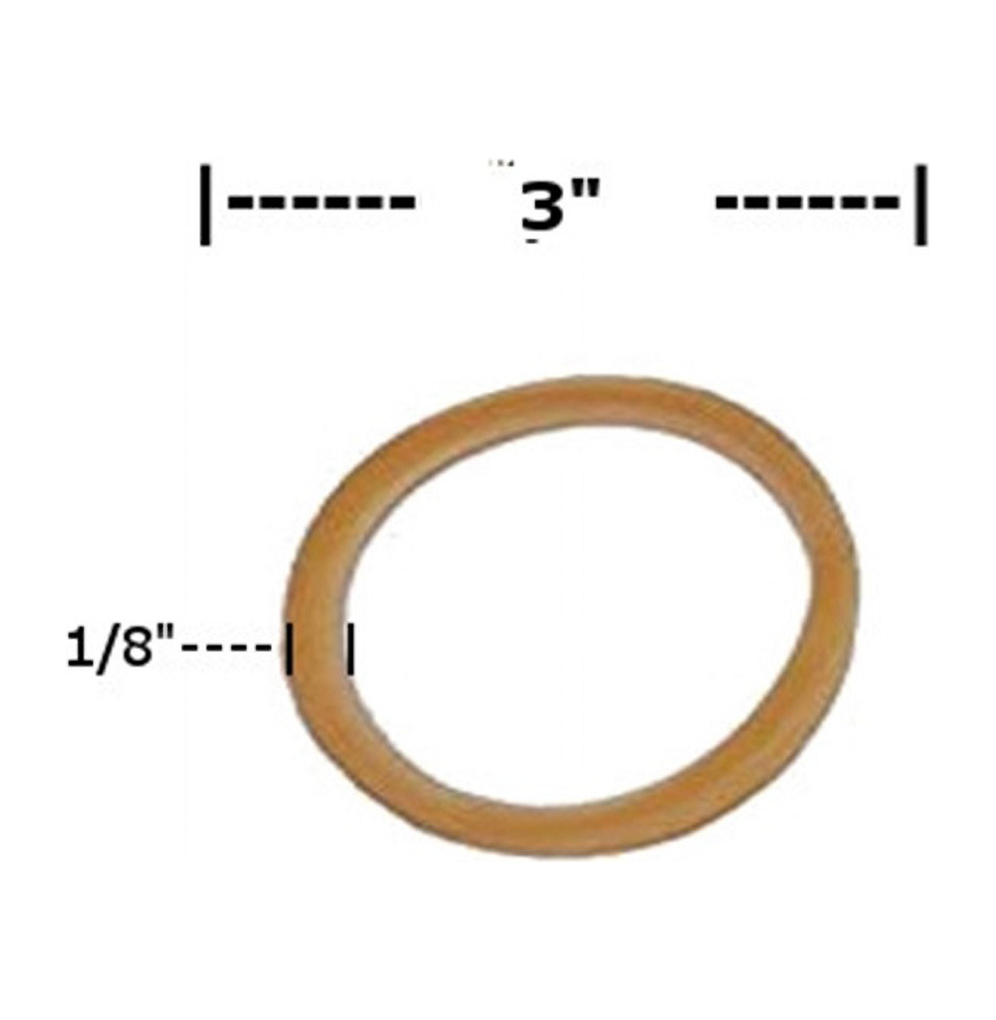 Rubber Bands 1/8 x 3 (8200 Per/Case)