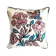thumbnail image 2 of Funda de almohada con bordado floral estéreo, funda de almohada para sofá, funda de cojín para sala de estar, adornos decorativos, 2 of 5