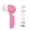 Pink, variant on Facial Cleansing Brush,Adjustable 7-In-1 Electric Face Scrubber for Removing Blackheads,Face Brushes for Deep Cleansing,Rotating Facial Exfoliator Tool with 7 Brush Heads,2 Speeds,Pink