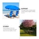 thumbnail image 4 of UPGRATOR Pedestal Para Parasol Negro Con Llenado Y Para De Espacio Exterior, 4 of 7