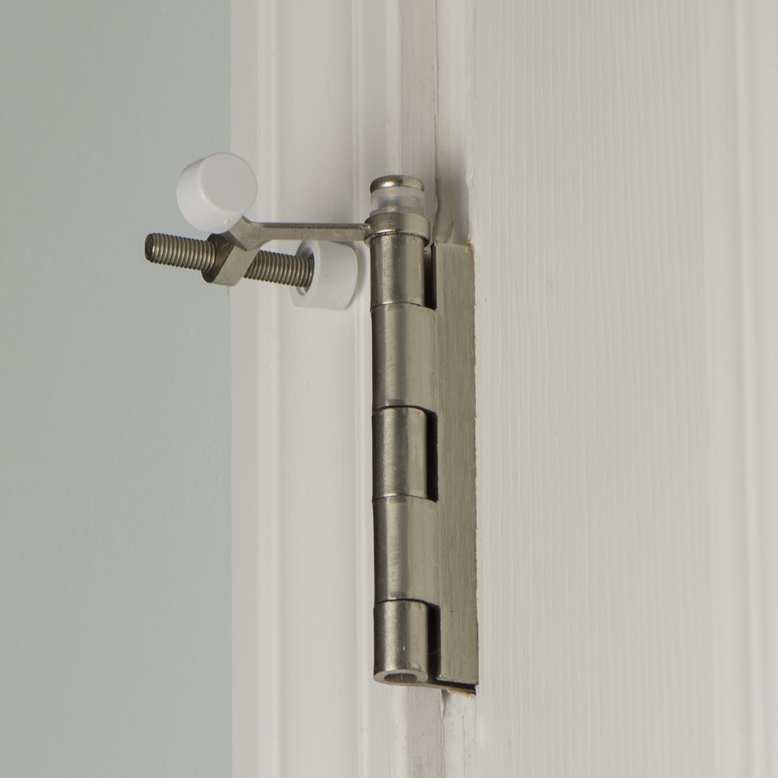 Details about   Adjustable Hinge Pin Door Stop Satin Nickel 
