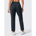 thumbnail image 2 of Pantalones para Mujer CRZ YOGA Butterlift Tobillo 27" Azul Marino Talle S, 2 of 5