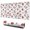 White Cow Strawberry, variant on Long Mouse Pads for Desk,White Cow Milk Pattern Desk Mats on Top Of Desks, Desk Mouse Pad Extra Large with 3mm Non-Slip Base and Stitched Edge for Gaming,Office,Work,Home 31.5"x11.8"