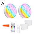 thumbnail image 3 of Underwater Submersible Pool Lights, Rechargeable LED Pond Lighting with Remote Control, IP68 Waterproof Spa & Hot Tub Light for Ambiance, Multi-Color, 3 of 8