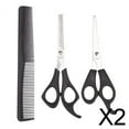 thumbnail image 1 of BELOVING 2x5.5" Salon Hair Cutting Scissors Stylist Shears Hairdressing with Comb New 2 Pcs, 1 of 10