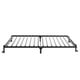 thumbnail image 5 of Cama Individual Plegable, Color Negro, con ruedas (Sin Colchón, 196*90cm) HOMEMAKE FURNITURE Minimalista Industrial, 5 of 6