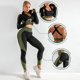 thumbnail image 3 of Conjunto de yoga de punto sin costuras para otoño e invierno, conjunto sexy de tres piezas para fitness y caderas de Lulu, 3 of 5