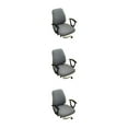 thumbnail image 2 of ZheElen 2pcs Polyester Wide Application Seat Chair Cover Stylish And Anti-slide Feature Dustproof Seat Cover gray 3Set, 2 of 6