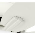 thumbnail image 4 of Hunter 42 inch Indoor Ceiling Fan with LED Light - White Ceiling Fan with Pull Chain, For Bedroom or Living Room, Low Profile Mount, No Remote, 5 Blades, Includes Bulbs - Newsome 51080, Fresh White, 4 of 16