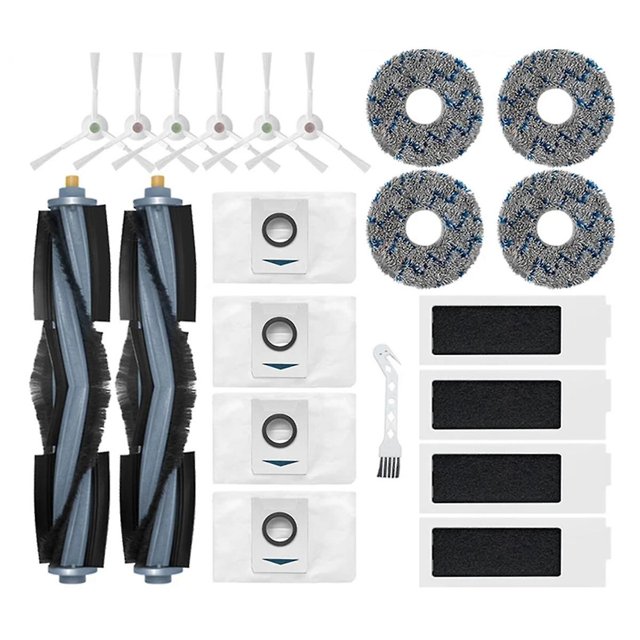 Bolsa para polvo con filtro HEPA para trapeador, paño para fregona, para Deebot T20/T20 Max/T20 Pro, repuestos, accesorios