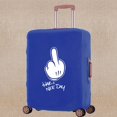 thumbnail image 1 of Luggage Cover Scratch Resistant Thicken Travel Accessory Covers Apply To 18-32 Inch White Picture Print Trolley Protective Case 8white picture015 L (26-28inch), 1 of 6