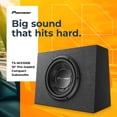 thumbnail image 2 of Subwoofer Pioneer TS-WX106B 10" 1100 W de potencia máxima, 2 of 5