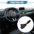 thumbnail image 2 of Car Turn Signal Switch Compatible for Ford Fiesta VI 2008-2009 Durable Black Headlight Switch Stalk, 2 of 6
