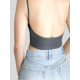 thumbnail image 5 of Set De 2 Tops Unitalla Mujer Deportivo Con Relleno Blusa Croptop, 5 of 5