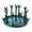 Green, variant on Rotating Glass Cup Drying Rack,