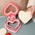 thumbnail image 3 of Shoreew Love Heart Sandwich Cutter And Sealer for Kids Picnic Sandwich Maker Easy Clean Bread Mold Kitchen Tool, 3 of 7