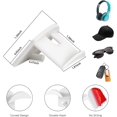 thumbnail image 2 of 20 Piezas Percheros para Sombreros, Ganchos para Sombreros, Ganchos Adhesivos para Pared para Sombreros, Soportes para Gorras Montados en la Pared para Varios Sombreros, Auriculares, Bufandas, Llaves, 2 of 5