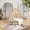 khaki-khaki, variant on AOOWOW Double Egg Chair with Stand Hanging Indoor Outdoor Wicker Rattan Patio Basket Egg Swing Chair Hammock Egg Chairs with UV Resistant Cushions 600 lbs for Bedroom Balcony Patio